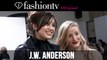 Daisy Lowe at J.W. Anderson Fall/Winter 2014-15 Front Row | London Fashion Week LFW | FashionTV