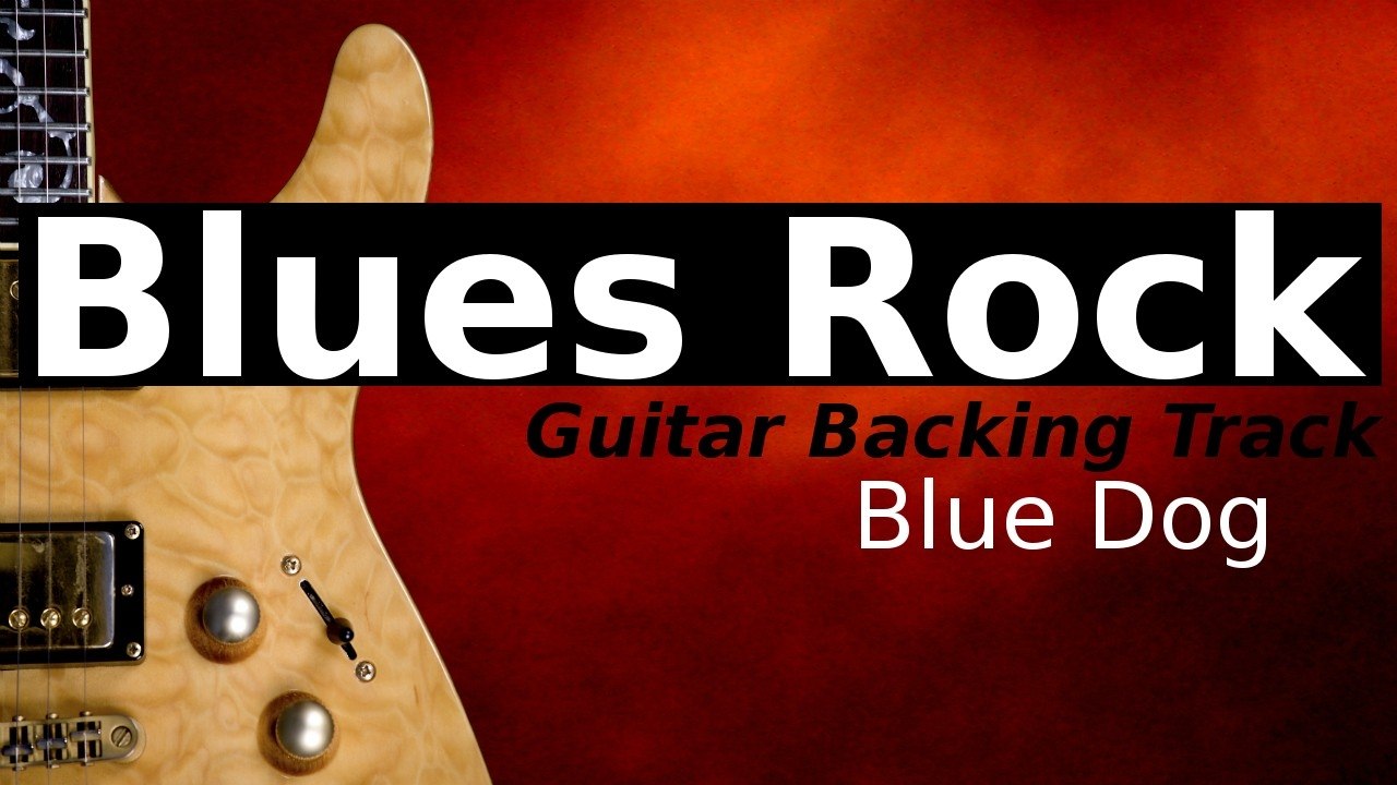 Blues Backing Track for Guitar in G Minor - Blue Dog