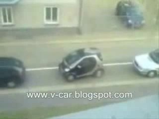 Comment garer sa Smart dans une petite place