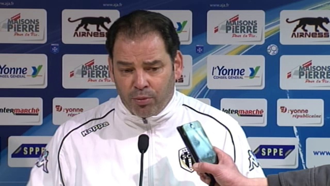 AJ Auxerre - Angers SCO : conférence presse après match