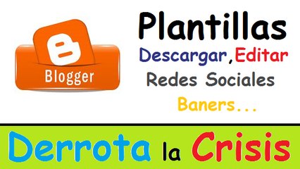 Poner y Editar Plantilla Profesional Gratis en Blogger 2014  DLC 16  Curso Gratis de Ganar Dinero