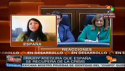 Reclaman a Rajoy que su discurso no corresponde a la realidad española