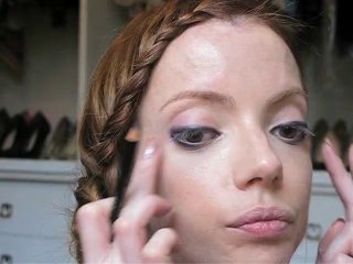 Julia Petit Passo a Passo Trança xale Maquiagem