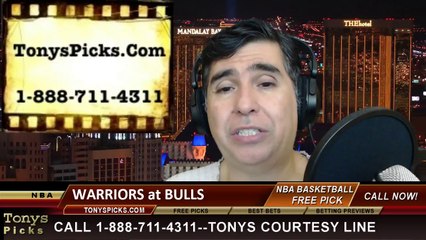 Chicago Bulls vs. Golden St Warriors Pick Prediction NBA Pro Basketball Odds Preview 2-26-2014