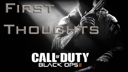 Black Ops 2 First Impressions and Live Commentary