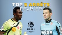 TOP 5 Arrêts Février - Ligue 1 / 2013-2014
