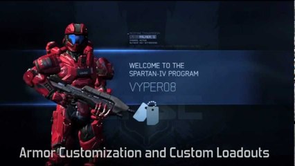 Halo 4: Armor Customization and Loadouts