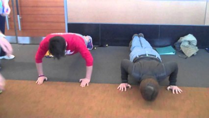 PAX East 2012: Push Up Showdown!