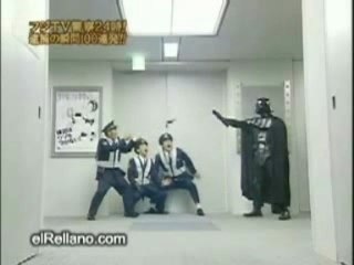 Dark vador au japon parodie