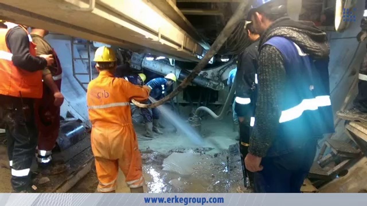 ERKE Dış Ticaret ltd., Toyo GR 7.5 Dredger & Sand Extraction Pump - Ümraniye Metro Şantiyesi