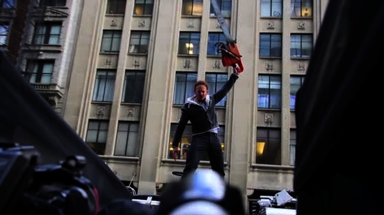 Ian Ziering dreht Sharknado 2 in New York City
