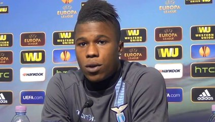 CONFERENZA LUDOGORETS-LAZIO, KEITA 26 FEBBRAIO 2014