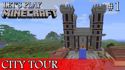 Minecraft Adventures # 1 - City Tour with George & Matt