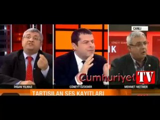 Mehmet Metiner'in canlı yayında zor anları