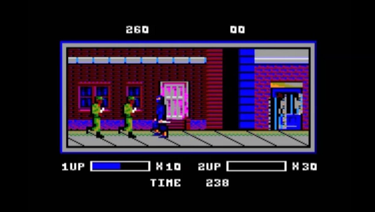 The ninja warriors - Amstrad cpc