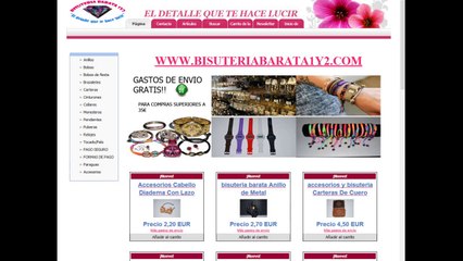 TIENDA MAYORISTA BISUTERIA BARATA