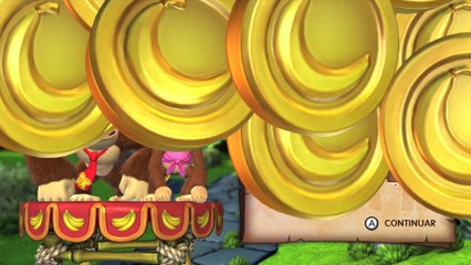 Donkey Kong Country: TF. A dos quesos bajo tierra 2-A - Gameplay - 100% puzzles y letras