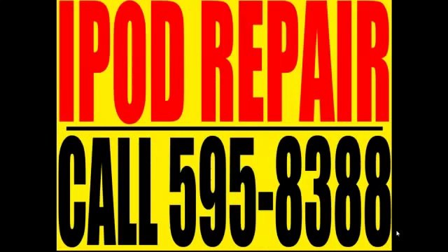 Ipod LCD Repair Springdale, AR - (479) 595-8388 - NWA Cell Phone Repair