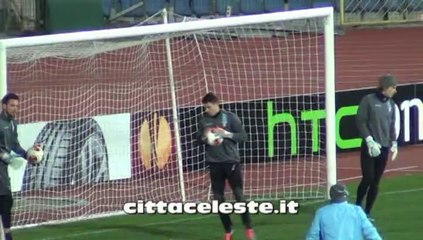 ALLENAMENTO PORTIERI - LUDOGORETS-LAZIO