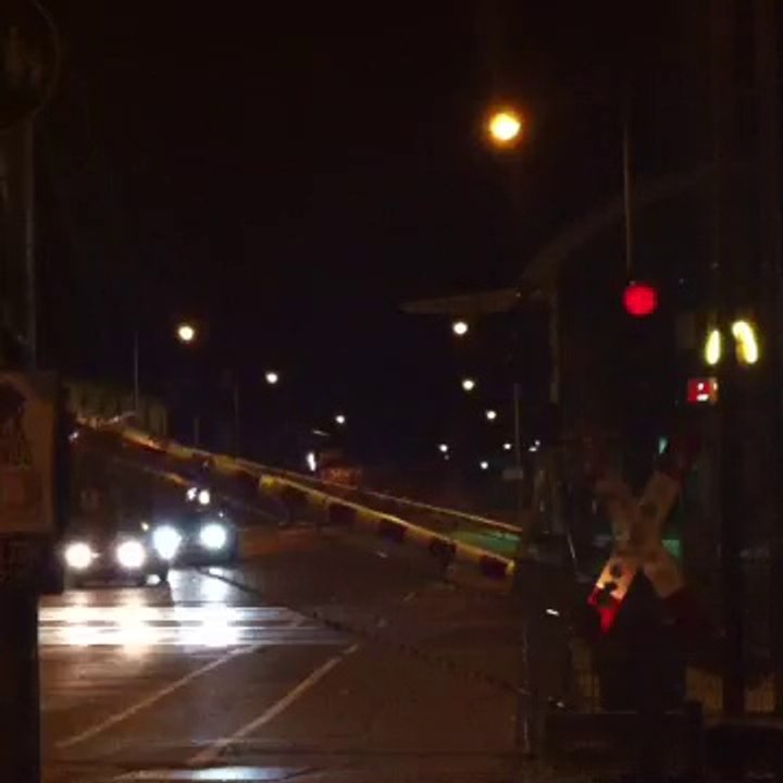 Bahnübergang Wolfenbüttel nähe Bahnhof Wolfenbüttel