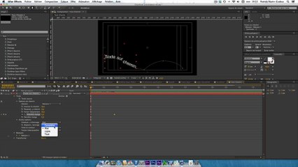 Animer un texte sur un chemin