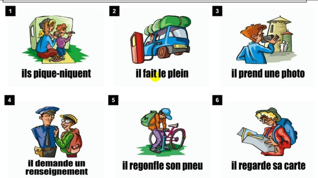 Learn French # Vocabulary # Pendant les vacances