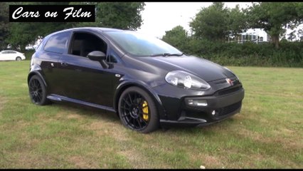 Abarth Punto Scorpione on board action