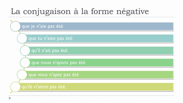Learn French = French conjugation # Negative form # Être