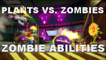 ZOMBIE ABILITIES: Plants Vs. Zombies: Garden Warfare! (XBOX 360)