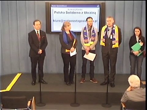Małgorzata Gosiewska - Konferencja prasowa