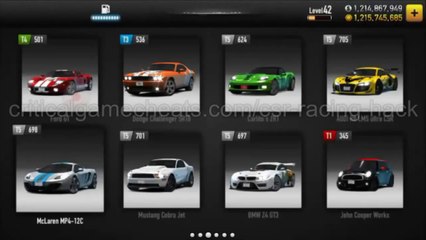 Download CSR Racing Hack Tool
