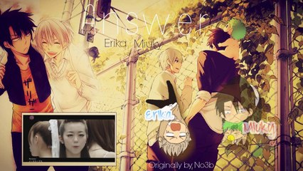[Duet] Erika & Miuky - Answer (Beelzebub 1st Ending)