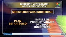 Se vigoriza aún más la producción en fábricas y campo venezolanos