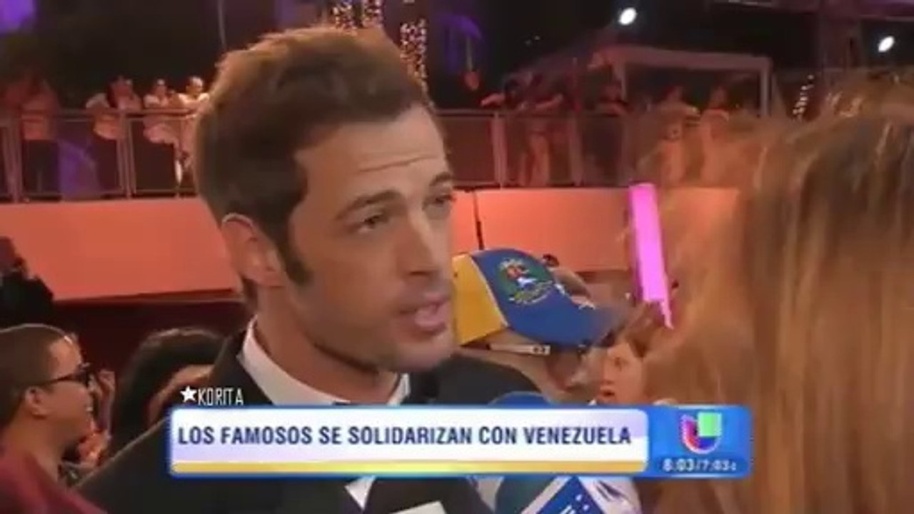 William Levy [@WillyLevy29] : "Estoy Con Venezuela al 100%"