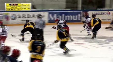 Match 1 de la Finale pour la 3 ème place : Espoirs Elite U22 : Rouen vs Grenoble : Période 1/3.