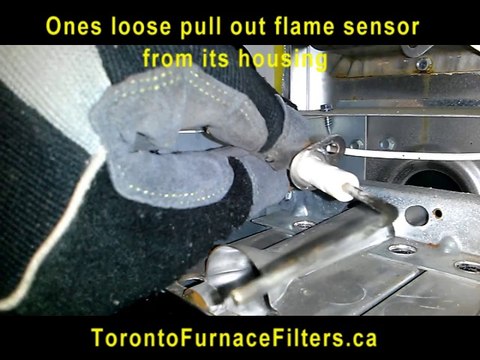How to Clean furnace Flame Rod Sensors