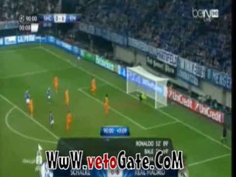 كلاس يان هونتلار يتقدم بالهدف الاول شالكه فى ريال مدريد