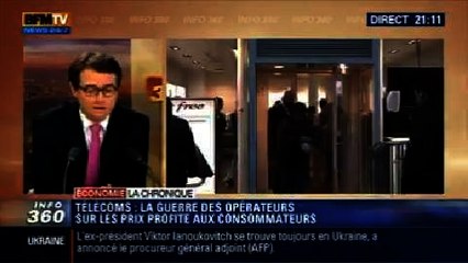 L'Éco du soir: Télécoms: guerre des prix sans merci entre Bouygues et Free - 26/02