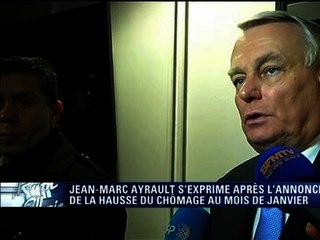 Jean-Marc Ayrault estime que "le recul du chômage des jeunes est bien parti" - 26/02