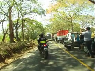 La represión policial contra una protesta social Chomes en Costa Rica
