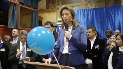 Présentation de la liste "Nanterre pour Chacun" de Camille Bedin, en présence de Bruno Le Maire et de Christian Dupuy. (ext.5)