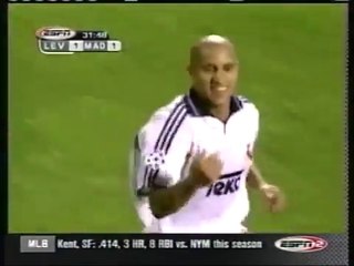 Bayer Leverkusen vs Real Madrid 2-3 (27-9-2000)