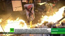 Cabello presenta pruebas golpistas de la derecha