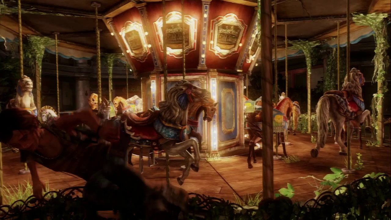 The Last of Us: Left Behind - Ellie & Riley Ride The Carusel (HD)