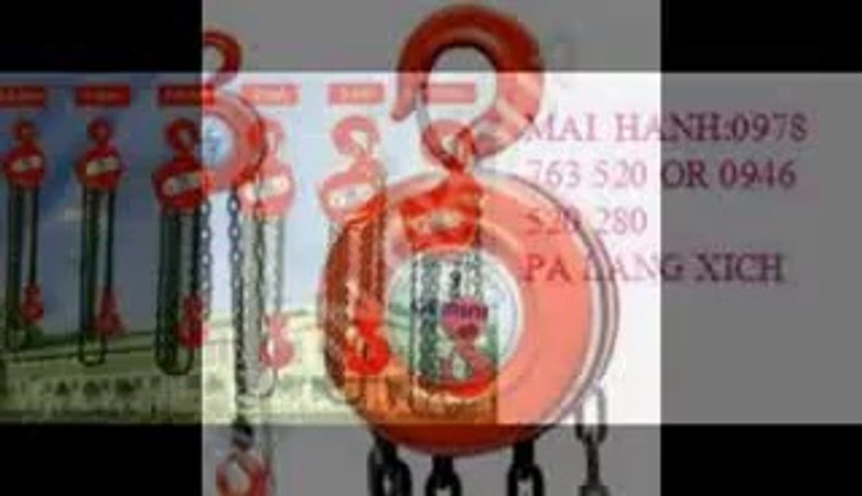 # 0978 763 520- Palăng Xích Kéo Tay Vital 5 Tấn 3m