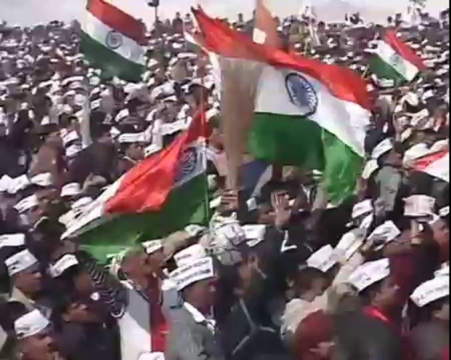Arvind Kejriwal Addressing After Swearing (part 2)