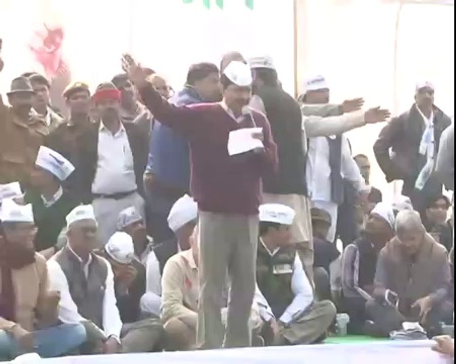 Arvind Kejriwal Addressing at Haryana (Rohtak) Part 1
