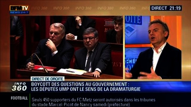 Direct de Droite: Les députés UMP ont boycotté la seance des questions à l'Assemblée nationale - 26/02