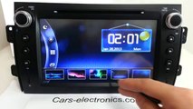 for Suzuki SX4 Double din Car DVD GPS Navigation Touch screen car DVD for Suzuki SX4