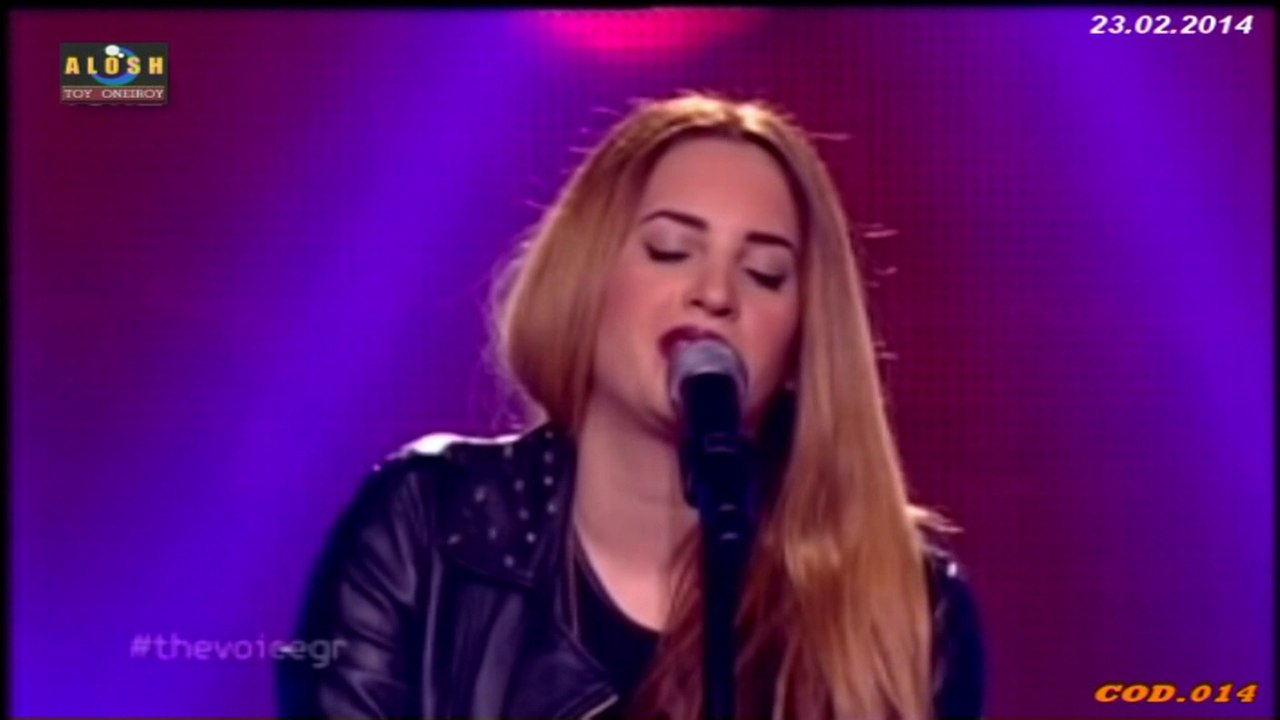 The Voice Of Greece - Ιωαννα Καρανικα [Το Λαθος]..23/2/2014
